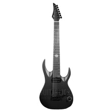 SQOE SEIB7S 7 String with Roasted Maple Neck Electric Guitar ( Humbucker / SEIB7S / SEIB - 7S) Satin Black