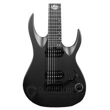 SQOE SEIB7S 7 String with Roasted Maple Neck Electric Guitar ( Humbucker / SEIB7S / SEIB - 7S) Satin Black