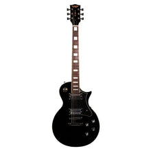 SQOE SELP110 Les Paul Body HH Electric Guitar Rosewood Fretboard (SELP-110/SELP110 / LP ) Black