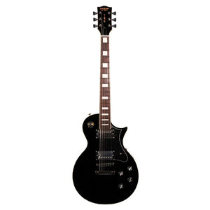 SQOE SELP110 Les Paul Body HH Electric Guitar Rosewood Fretboard (SELP-110/SELP110 / LP ) Black
