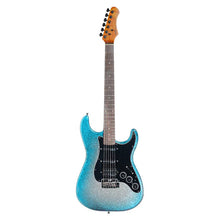 SQOE SEST880 HSS Roasted Maple Smart Electric Guitar ( SEST / SEST-800 / ST 800 ) Freezing Blue