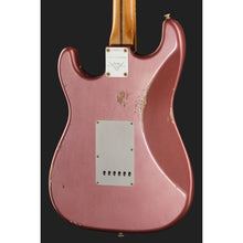 [PREORDER] Fender Custom Shop 1958 C/R Stratocaster Relic Electric Guitar, Aged Burgundy Mist Metallic