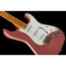 [PREORDER] Fender Custom Shop 1958 C/R Stratocaster Relic Electric Guitar, Aged Burgundy Mist Metallic