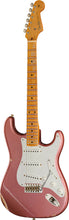 [PREORDER] Fender Custom Shop 1958 C/R Stratocaster Relic Electric Guitar, Aged Burgundy Mist Metallic