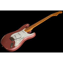 [PREORDER] Fender Custom Shop 1958 C/R Stratocaster Relic Electric Guitar, Aged Burgundy Mist Metallic