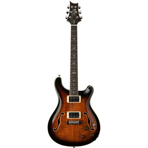 [PREORDER] PRS SE Hollowbody II Piezo Electric Guitar w/Case, Orange Tiger Smokeburst