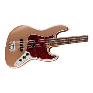 [PREORDER] Fender American Professional Classic Jazz Bass Electric Guitar, RW FB, Faded Firemist Gold