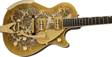 [PREORDER] Gretsch G6134TG Limited Edition Paisley Penguin Guitar w/String-Thru Bigsby, Ebony FB, Gold Paisley