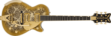 [PREORDER] Gretsch G6134TG Limited Edition Paisley Penguin Guitar w/String-Thru Bigsby, Ebony FB, Gold Paisley