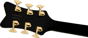 [PREORDER] Gretsch G6134TG Limited Edition Paisley Penguin Guitar w/String-Thru Bigsby, Ebony FB, Gold Paisley