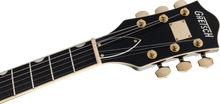 [PREORDER] Gretsch Broadkaster LX Center Block Guitar w/String-Thru Bigsby & Gold Hardware, Ebony FB, Black