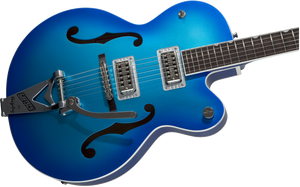 [PREORDER] Gretsch G6120T-BSHR-BB Brian Setzer Signature Hot Rod Electric Guitar w/Bigsby, Candy Blue Burst