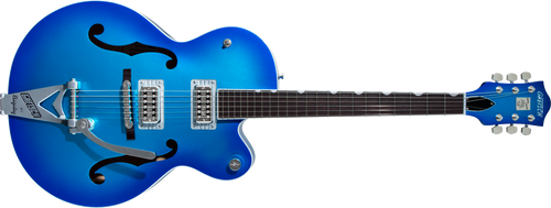 [PREORDER] Gretsch G6120T-BSHR-BB Brian Setzer Signature Hot Rod Electric Guitar w/Bigsby, Candy Blue Burst