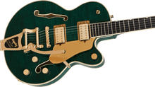 [PREORDER] Gretsch Broadkaster Jr. LX Figured Center Block w/String-Thru Bigsby & Gold Hardware, Tropic Aura