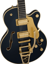 [PREORDER] Gretsch Broadkaster Jr LX Center Block Guitar w/StringThru Bigsby & Gold Hardware, Midnight Sapphire