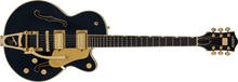 [PREORDER] Gretsch Broadkaster Jr LX Center Block Guitar w/StringThru Bigsby & Gold Hardware, Midnight Sapphire