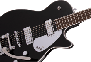 [PREORDER] Gretsch G5260T Electromatic Jet Baritone Electric Guitar, Laurel FB, Black