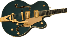 [PREORDER] Gretsch Synchromatic Nashville Hollow Body Single-Cut w/Bigsby Electric Guitar, 50s Orange Stain