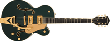 [PREORDER] Gretsch Synchromatic Nashville Hollow Body Single-Cut w/Bigsby Electric Guitar, 50s Orange Stain