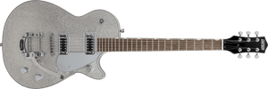 [PREORDER] Gretsch G5230T Electromatic Sparkle Jet FT Single-Cut Guitar w/Bigsby, Laurel FB, Silver Sparkle