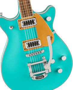 [PREORDER] Gretsch G5232T Electromatic Double Jet FT Electric Guitar w/Bigsby, Laurel FB, Caicos Green