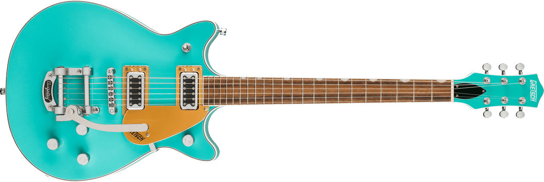 [PREORDER] Gretsch G5232T Electromatic Double Jet FT Electric Guitar w/Bigsby, Laurel FB, Caicos Green