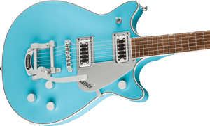 [PREORDER] Gretsch G5232T Electromatic Double Jet FT Electric Guitar w/Bigsby, Laurel FB, Kailani Blue