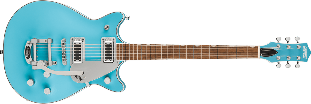 [PREORDER] Gretsch G5232T Electromatic Double Jet FT Electric Guitar w/Bigsby, Laurel FB, Kailani Blue