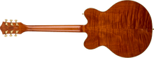 [PREORDER] Gretsch Electromatic LTD Flame Okoume Broadkaster Double-Cut Guitar w/Bigsby, RW FB, Roundup Orange