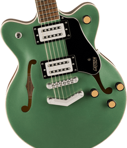 [PREORDER] Gretsch G2655 Streamliner Center Block Jr. Double-Cut Electric Guitar w/V-Stoptail, Steel Olive