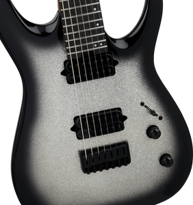 [PREORDER] Jackson Pro Series Misha Mansoor Juggernaut HT7 Electric Guitar, Ebony FB, Silverburst Sparkle