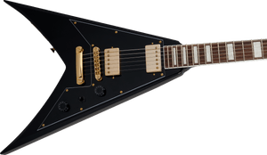 [PREORDER] Jackson X Series Signature Scott Ian King V KVXT Electric Guitar, Laurel FB, Gloss Black