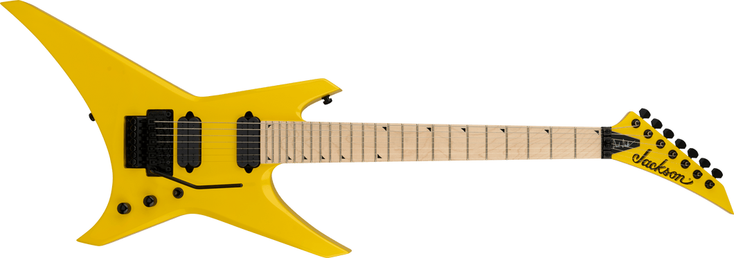 [PREORDER] Jackson Pro Series Signature Dave Davidson Warrior WR7 Electric Guitar, Ebony FB, Ferrari Yellow