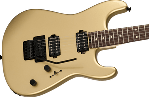 [PREORDER] Charvel Pro Mod Plus San Dimas SD1 SRS HH FR Electric Guitar, RW FB, Pharaohs Gold