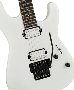 [PREORDER] Charvel Pro Mod Plus San Dimas SD1 HH FR Electric Guitar, Ebony, FB, Snow White