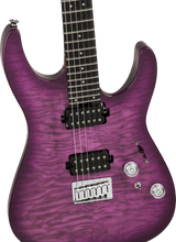 [PREORDER] Charvel Pro-Mod Plus Dinky DK24 HT QM Electric Guitar, Violet Radiance