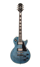 Epiphone Limited Edition Les Paul Custom Figured Electric Guitar - Translucent Blue