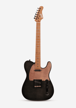 Luxars S-G27 TBK Telecaster Flame Maple Black Electric Guitar