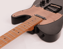 Luxars S-G27 TBK Telecaster Flame Maple Black Electric Guitar