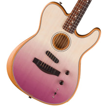 [PREORDER] Fender FSR Acoustasonic Player Telecaster Electric Guitar, RW FB, Burgundy Fade