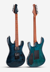 Luxars S-G37 TBL Trans Blue Electric Guitar