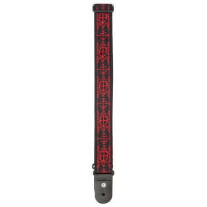 D’Addario 50A12 Nylon Woven Guitar Strap, Voodoo