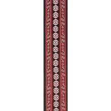 D’Addario 50A13 Series Nylon Woven Guitar Strap, Henna