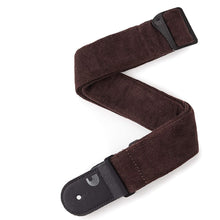 D’Addario 50CR01 Corduroy Woven Guitar Strap, Brown
