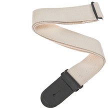 D’Addario 50CT01 Cotton Guitar Strap, Natural