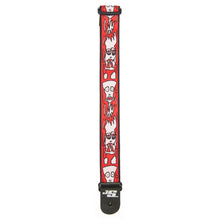 D’Addario 50JS02 Joe Satriani Signature Woven Guitar Strap, Up in Flames
