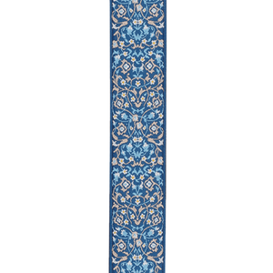 D'addario 50RW08 Eco Comfort Persian Woven Guitar Strap, Blue