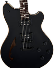 [PREORDER] EVH SA-126 Standard Semi-Hollowbody Electric Guitar, RW FB, Piano Black