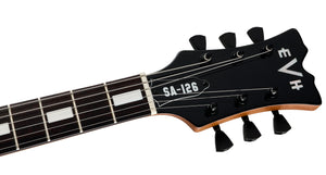 [PREORDER] EVH SA-126 Standard Semi-Hollowbody Electric Guitar, RW FB, Piano Black