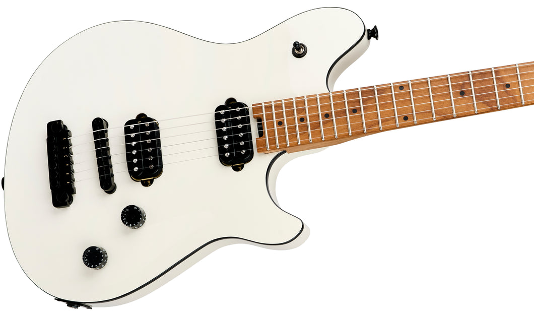 [PREORDER] EVH Wolfgang Special TOM Electric Guitar, Baked Maple FB, Husk White